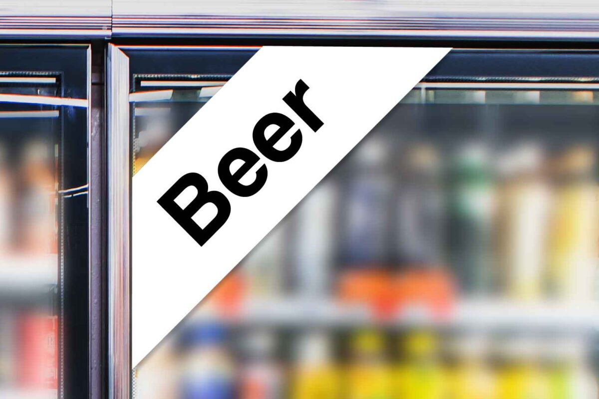 "Beer" - Cooler Corner Decal - Image 3