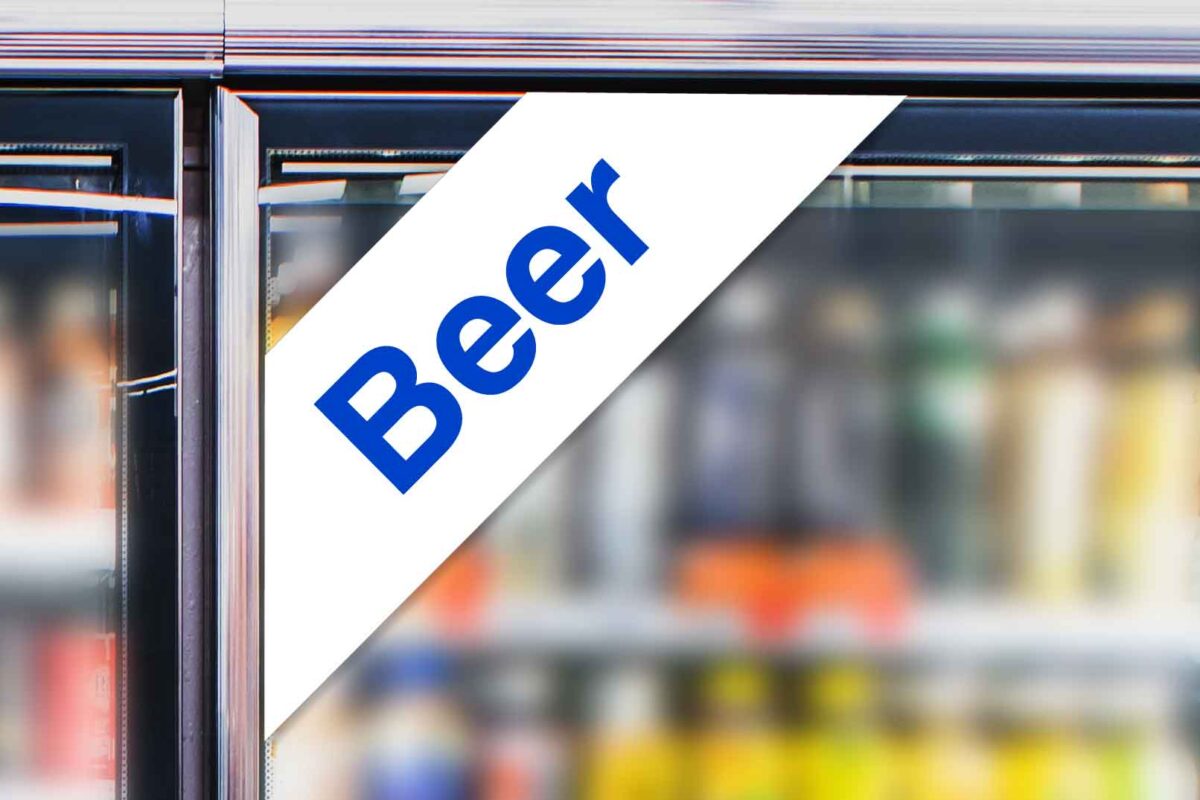 "Beer" - Cooler Corner Decal - Image 2