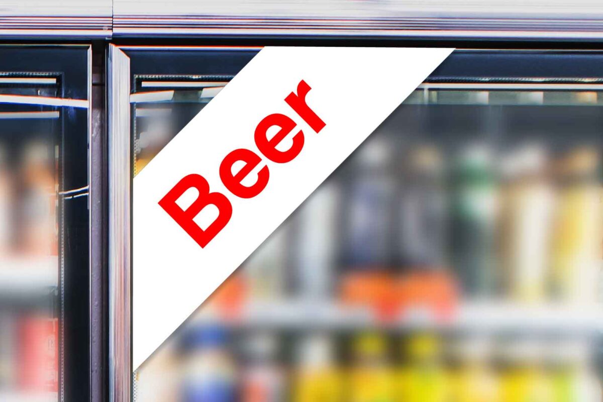 "Beer" - Cooler Corner Decal