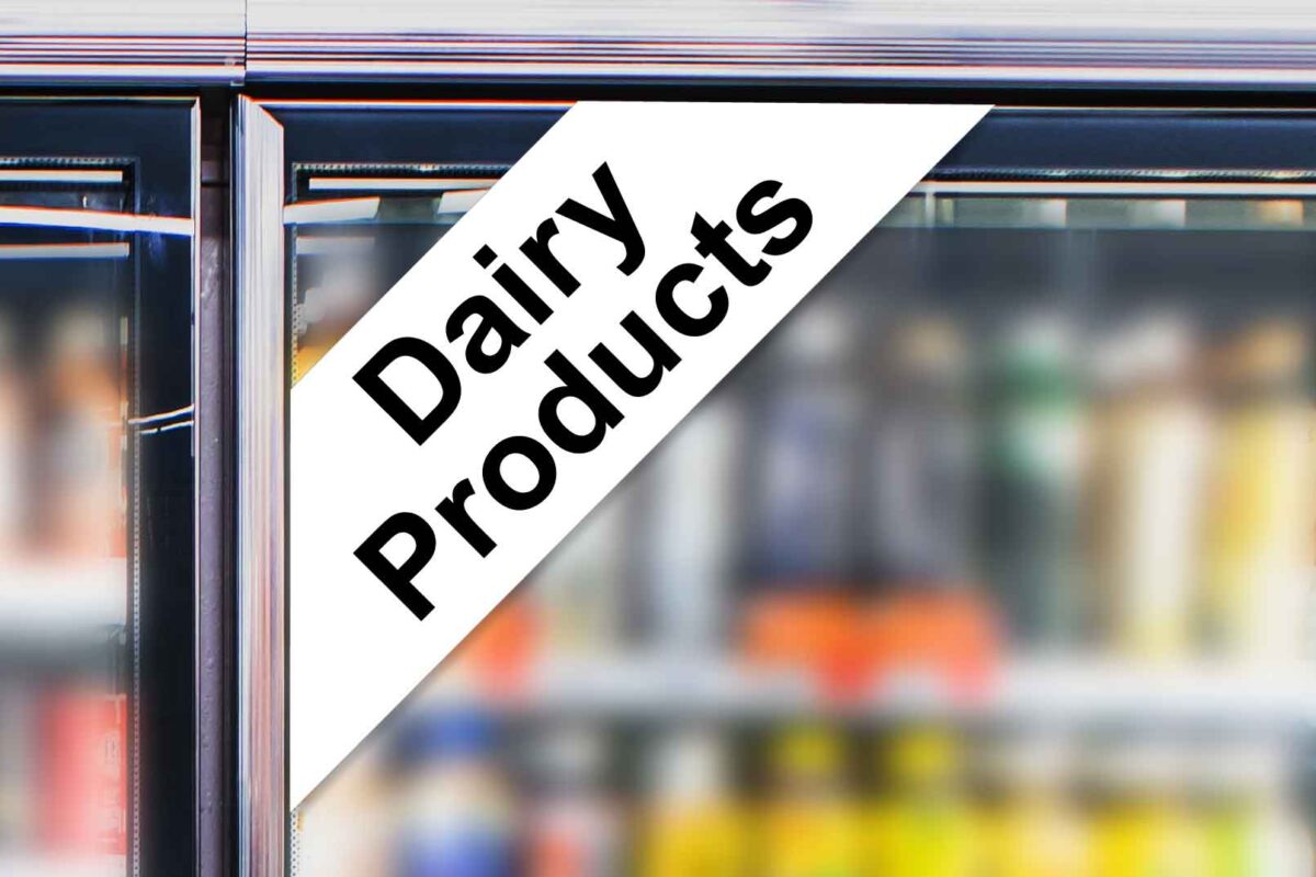 "Dairy Products" - Corner Cooler Decal - Image 3