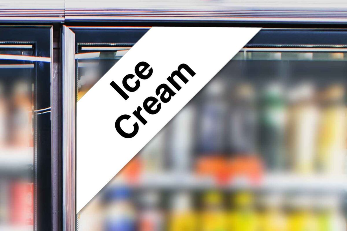 "Ice Cream" - Cooler Corner Decal - Image 3