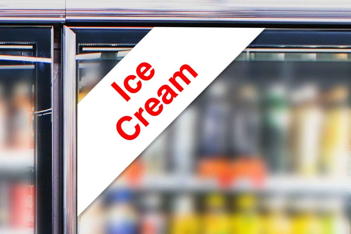 "Ice Cream" - Cooler Corner Decal - Image 2