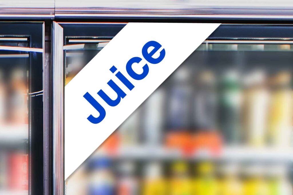 "Juice" - Cooler Corner Decal - Image 2