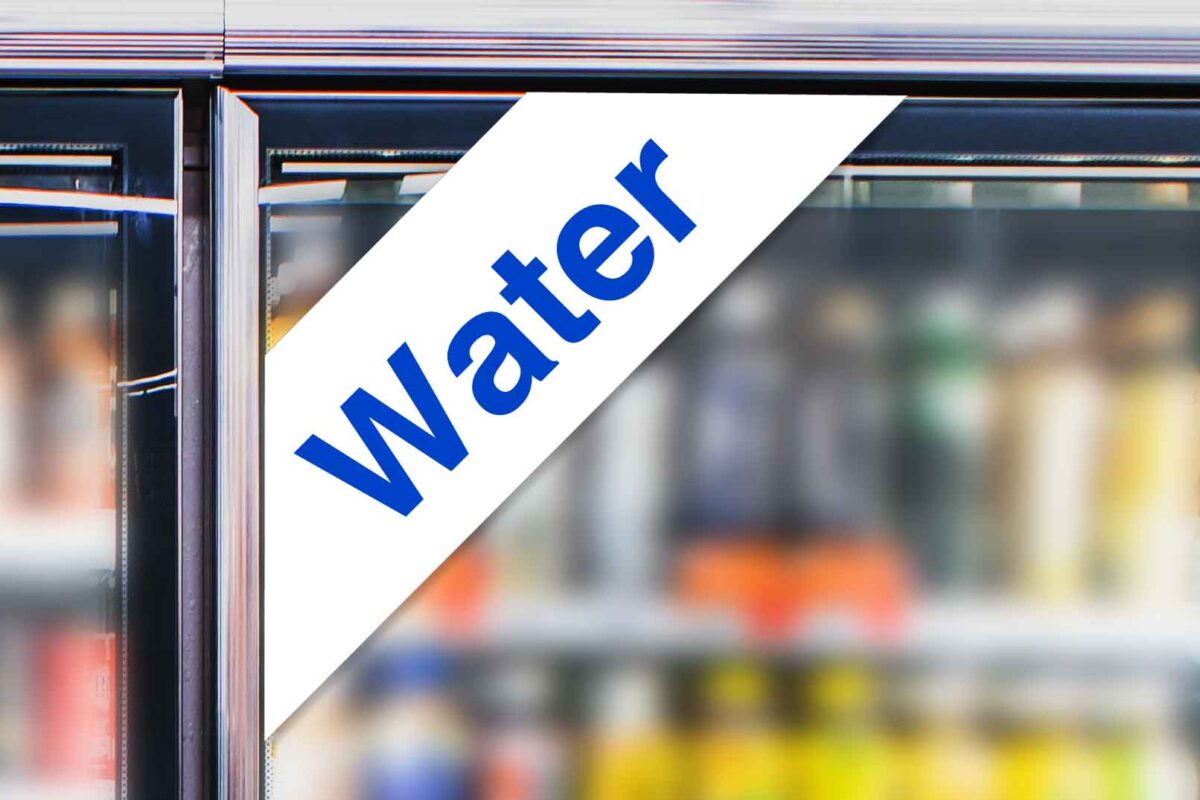 "Water" - Cooler Corner Decal