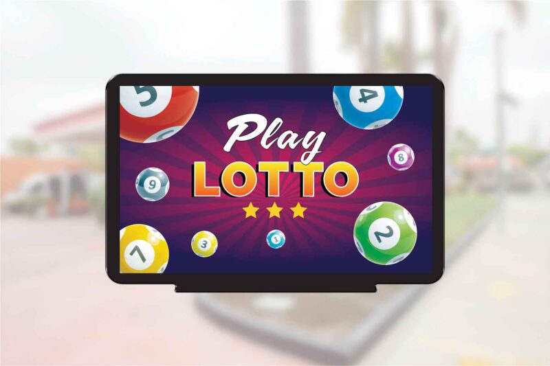 "Play Lotto" - Pump Topper Insert