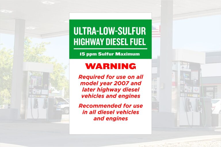  Low Sulfur Highway Diesel Fuel 500 Ppm Sulfur Maximum WARNING 