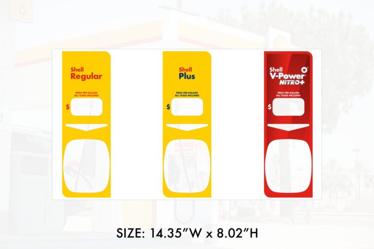 Shell RVIe 3 Product ID Overlay Decal