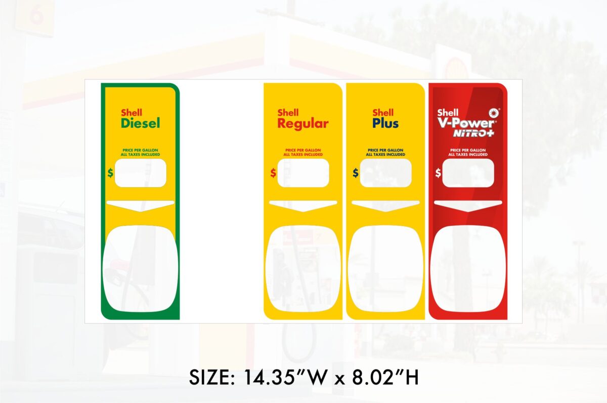 Shell RVIe Product ID Overlay Decal 3+1