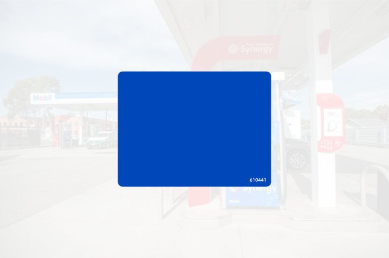 ExxonMobil - Security Blank Right Overlay - Gilbarco Encore S - Decal