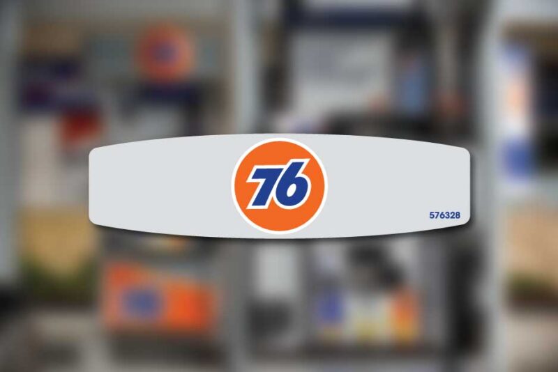 76 - Crown Graphic - Gilbarco Encore S - Decal