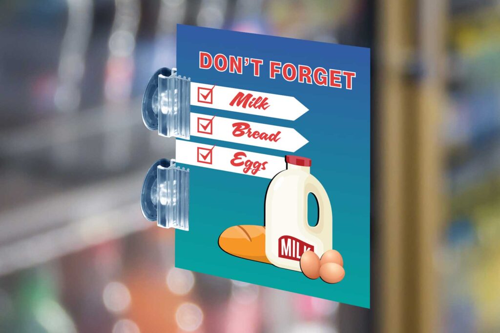 "Don't Forget Milk Bread Eggs" - Cooler Flag