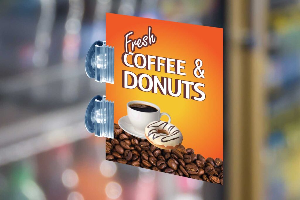 "Fresh Coffee & Donuts" - Cooler Flag
