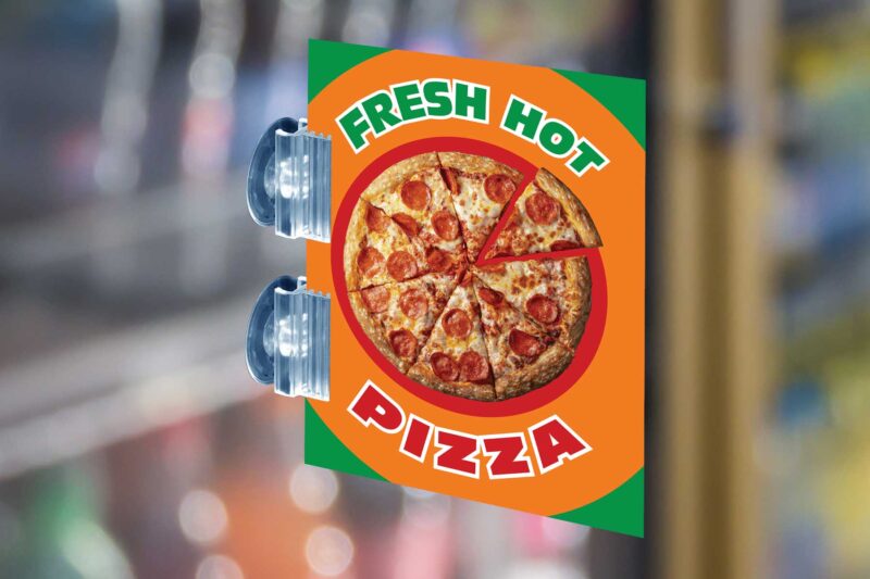 "Fresh Hot Pizza" - Cooler Flag