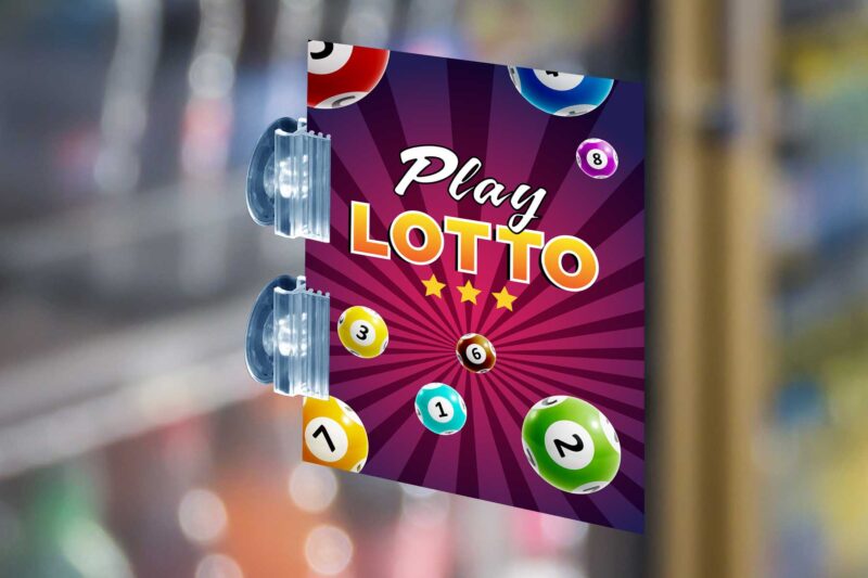 "Play Lotto" - Cooler Flag