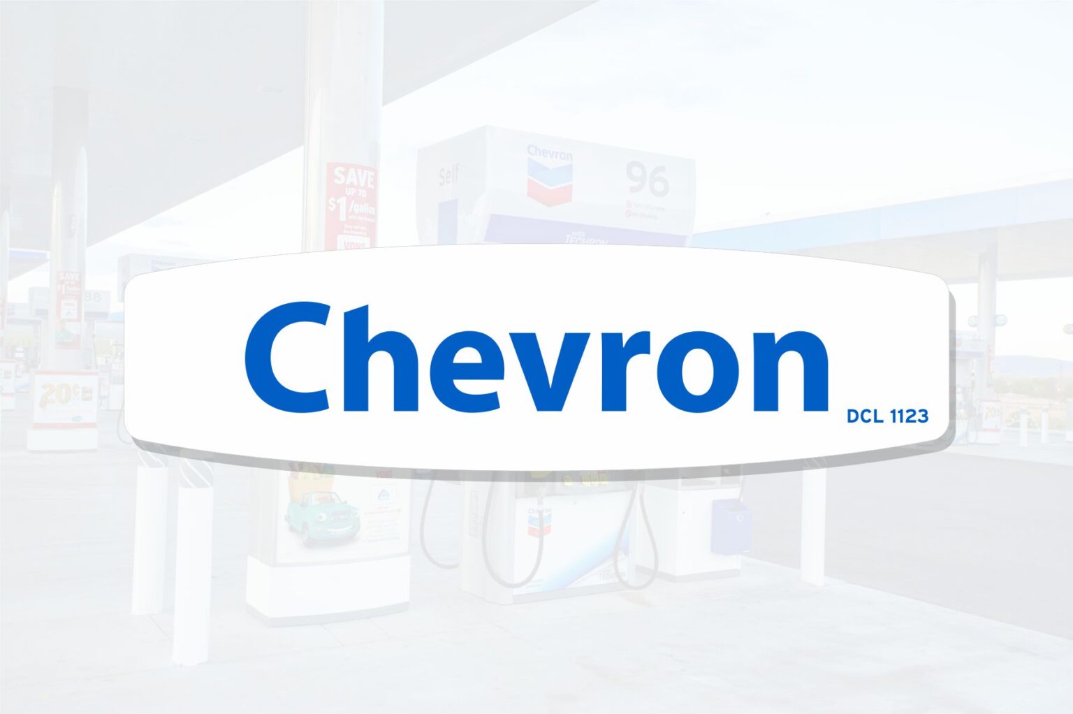 Chevron - Crown Graphic - Gilbarco Encore S