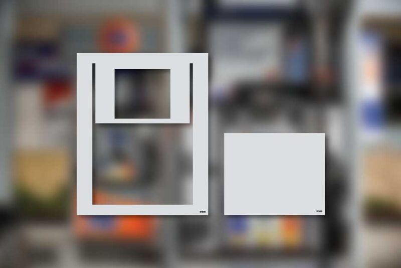 76 - Card Reader Overlay - Wayne Ovation 1 - Decal
