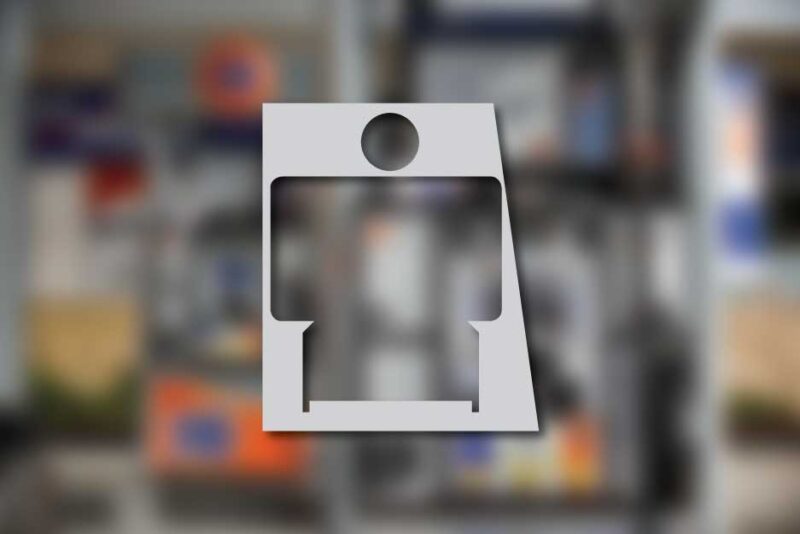 76 - Security Left Receipt Overlay - Gilbarco Encore S - Decal