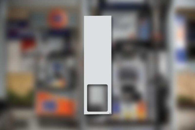 76 - Upper Right Face Overlay - Wayne Ovation 2 - Decal