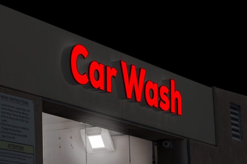 "Car Wash" Channel Letters - Image 2