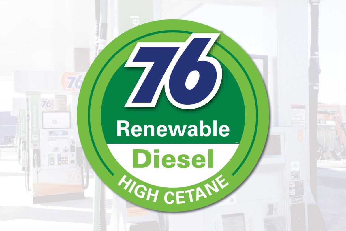 76 Renewable Diesel Pylon ID Kit Decal