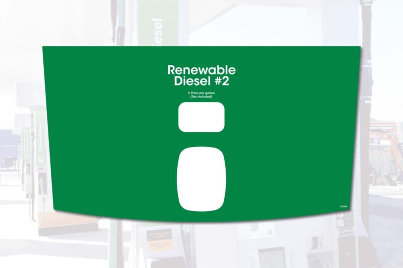 PID Overlay for 76 Renewable Diesel Model Wayne Ovation 2, 1+0