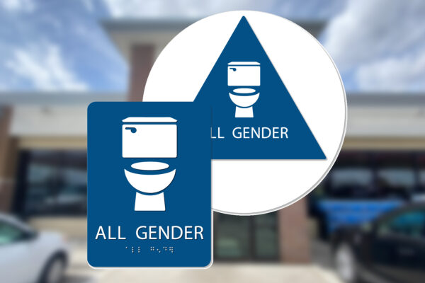 All Gender Bathroom Sign Bundle