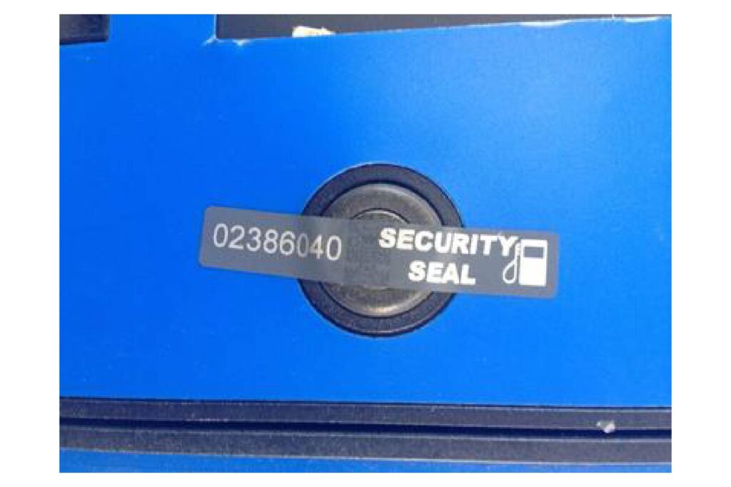 Security Seals for Gas Station Dispensers