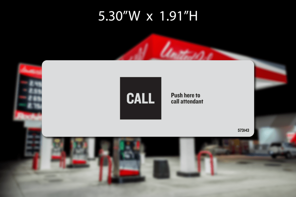 Softkey ADA with Call - Silver - 5.295 x 1.91