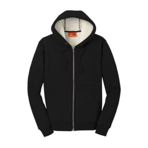 CornerStone Heavyweight Sherpa-Lined Hooded Fleece Jacket/Hoodie