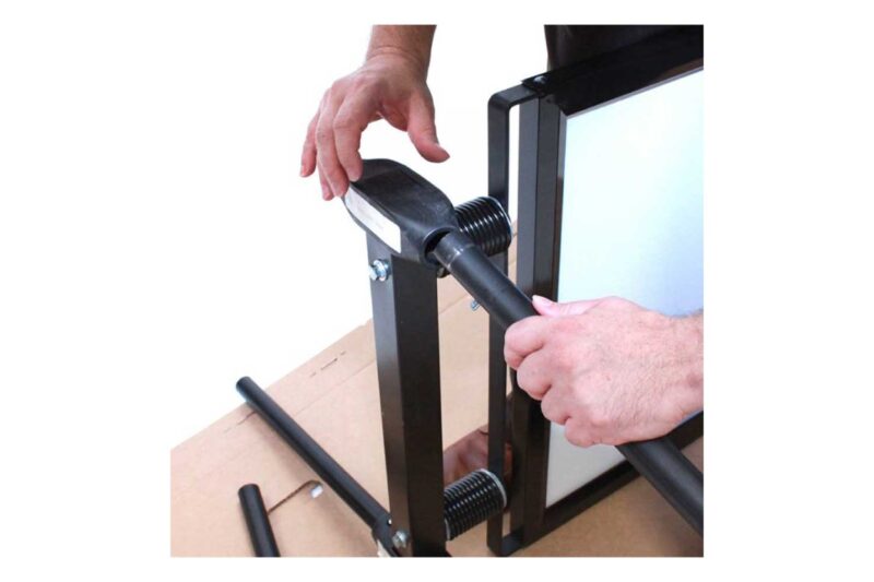 Windmaster Classic Curb Sign Model 1005 Black Frame - Tool Free Assembly