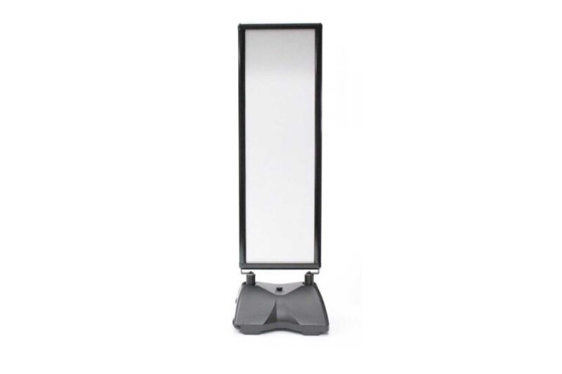 Windmaster Slim Curb Sign 4604 - Black Frame