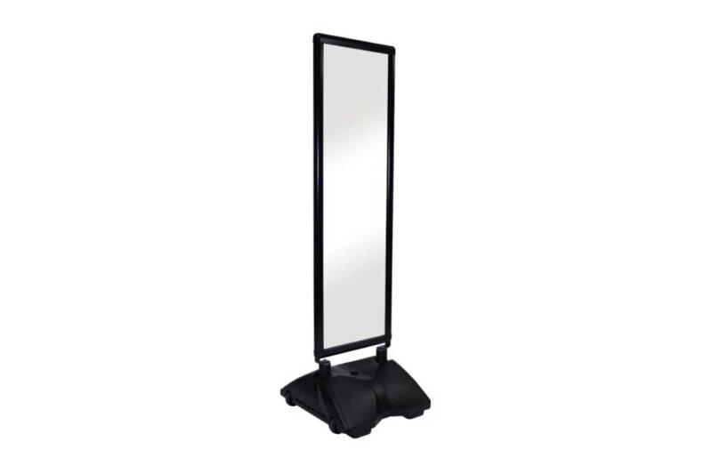 Windmaster Slim Curb Sign 4604 - Black Frame