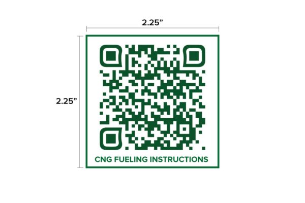 Clean Energy - F. Fueling Instructions QR Code - Kraus CNG Warehouse