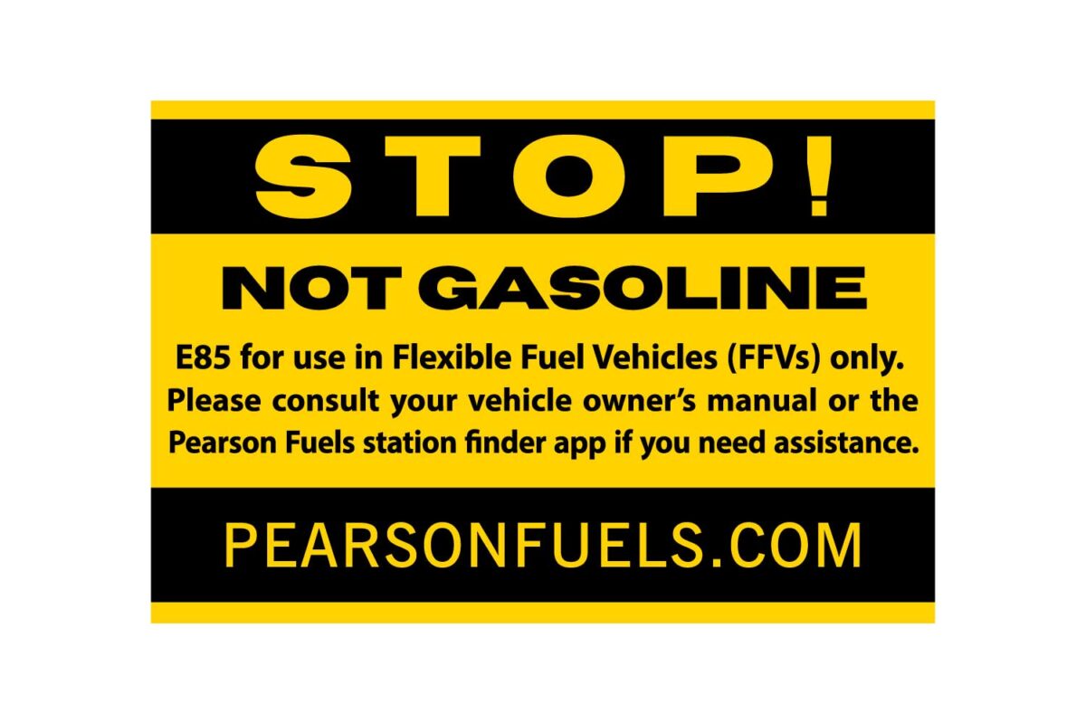 Pearson Fuels Stop Not Gasoline Regulatory Decal