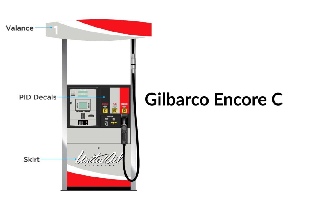 United Pacific Gilbarco Encore Diagram