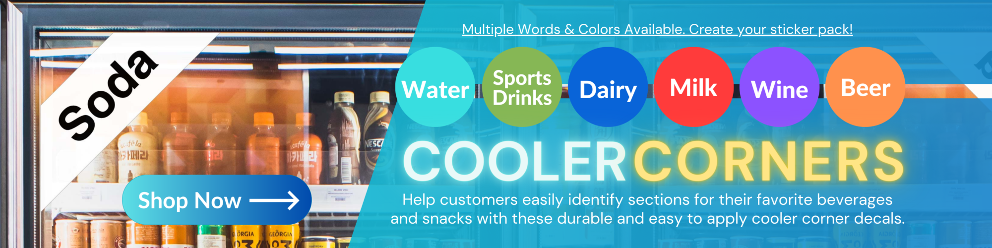 Cooler Corners Web Banners