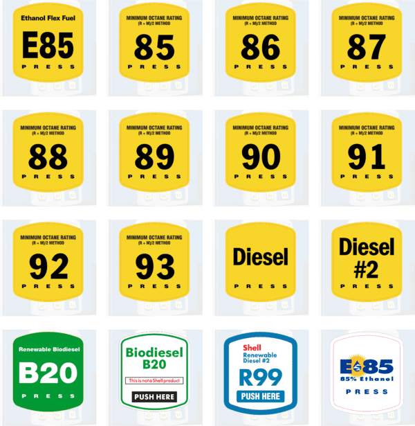 Gilbarco Encore S | Octane Decals