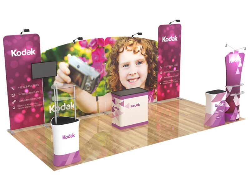 Kodak trade show booth display.