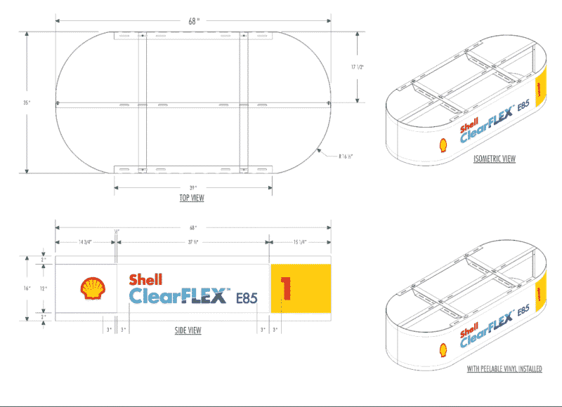 Valance | Shell | ClearFLEX E85 - Image 2