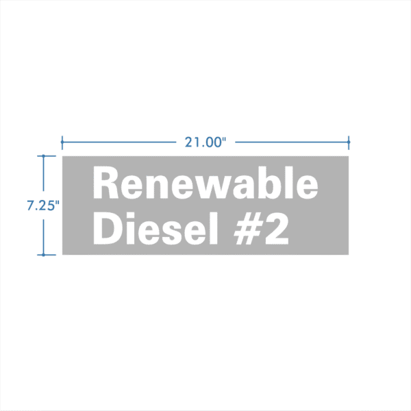 76 | Decals | Renewable Diesel